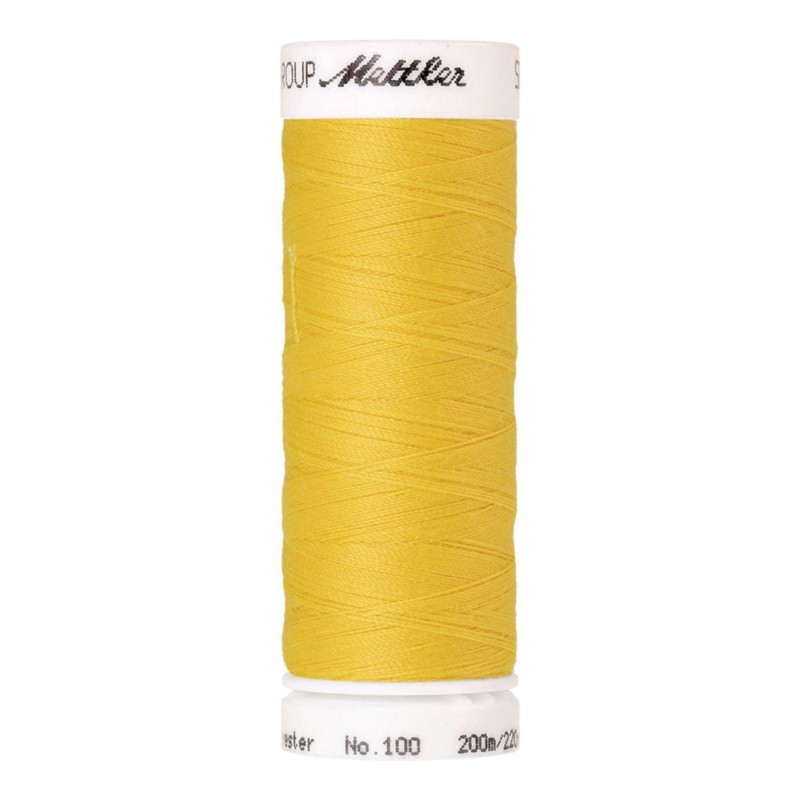 Fil à coudre Universal Mettler "Seralon“ - 200m - col. 113/Butter Cup