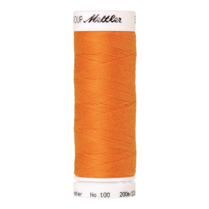 Filo per cucire Universal Mettler "Seralon“ - 200m - col. 122/Pumpkin