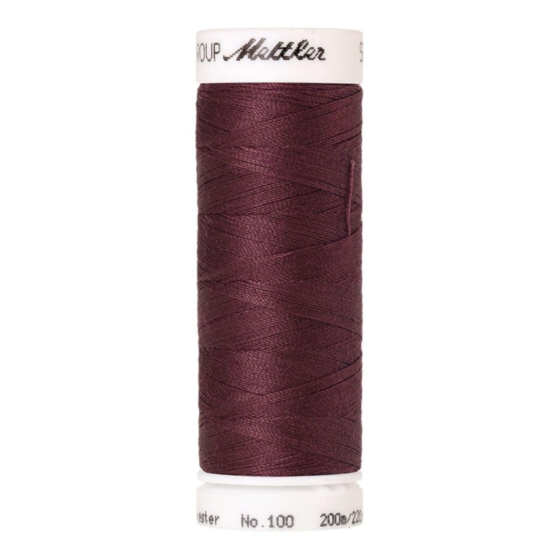 Fil à coudre Universal Mettler "Seralon“ - 200m - col. 153/Rosewood