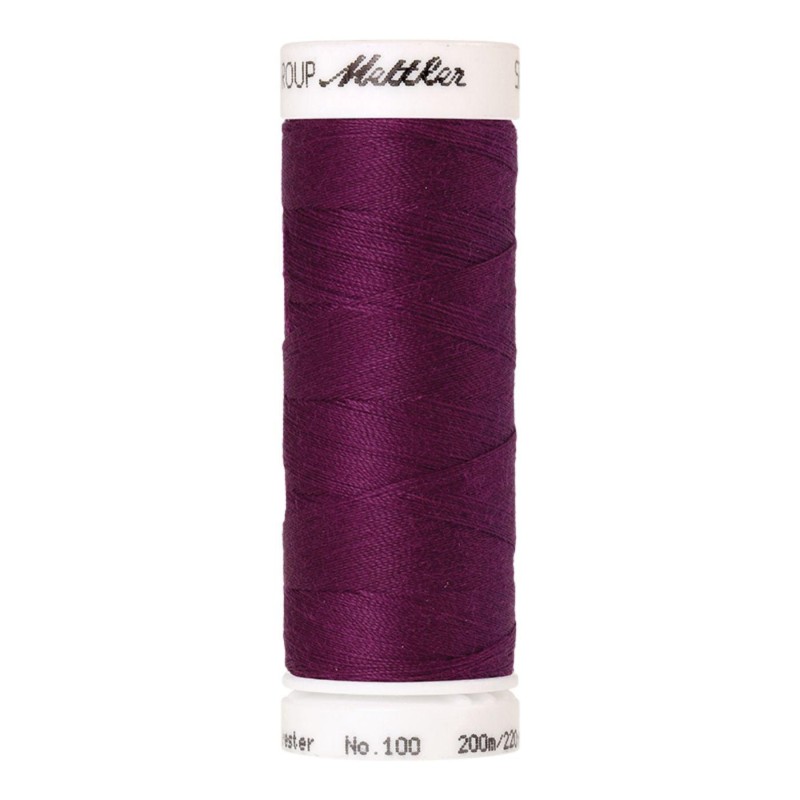 Fil à coudre Universal Mettler "Seralon“ - 200m - col. 157/Sangria