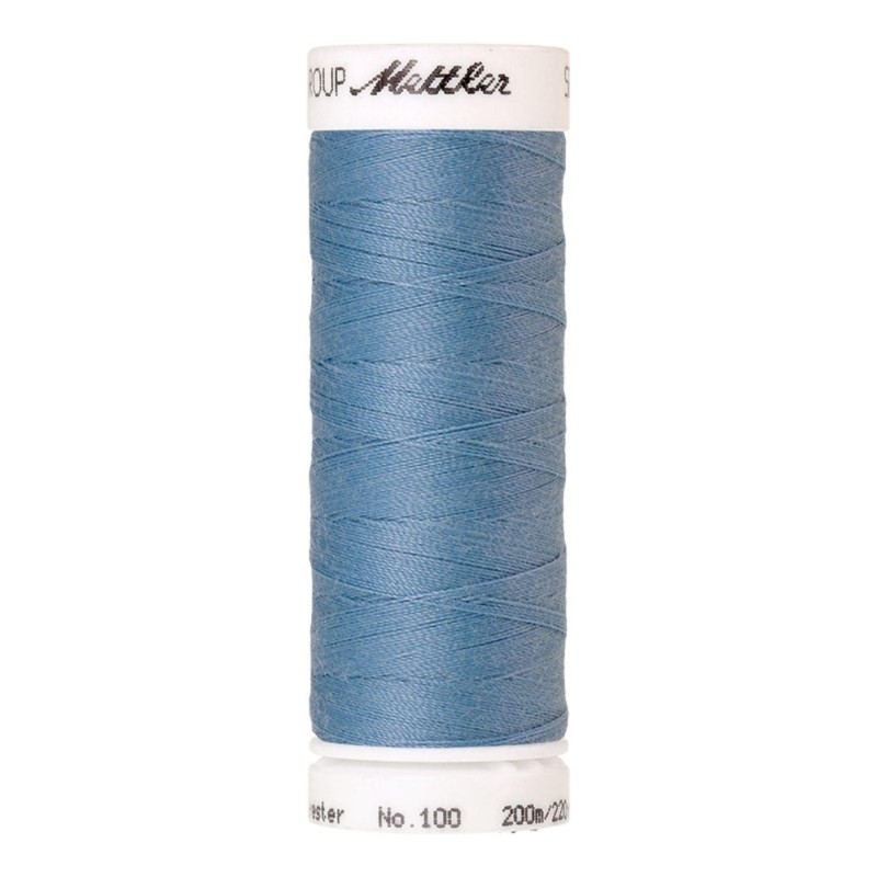 Fil à coudre Universal Mettler "Seralon“ - 200m - col. 272/Azure Blue