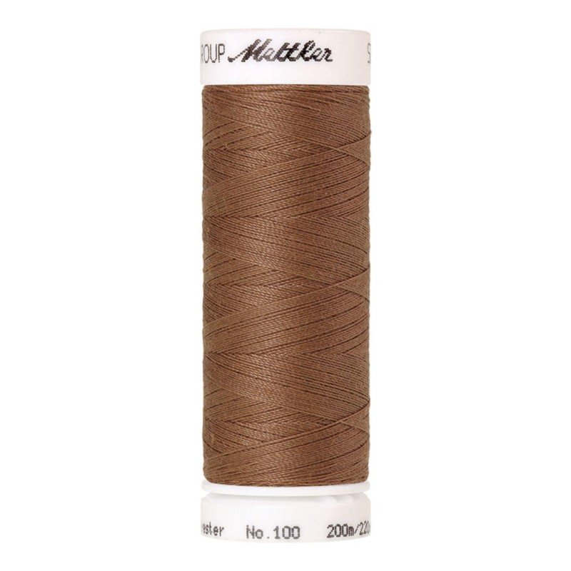 Filo per cucire Universal Mettler "Seralon“ - 200m - col. 280/Walnut
