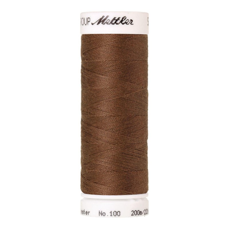 Fil à coudre Universal Mettler "Seralon“ - 200m - col. 281/Hazelnut
