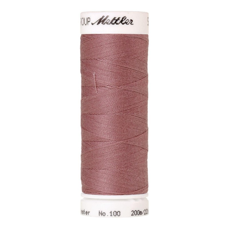 Fil à coudre Universal Mettler "Seralon“ - 200m - col. 284/Teaberry