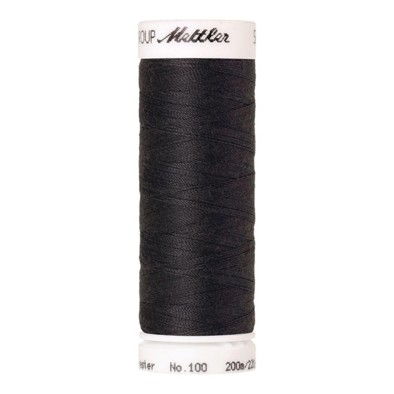 Filo per cucire Universal Mettler "Seralon“ - 200m - col. 348/Mole Gray