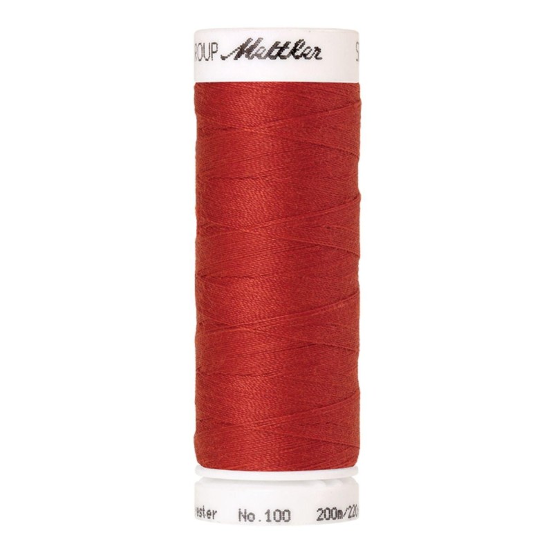 Filo per cucire Universal Mettler "Seralon“ - 200m - col. 501/Wildfire