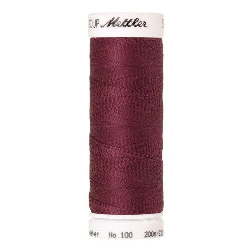 Nähgarn Universal Mettler "Seralon“ - 200m - col. 639/Burgundy