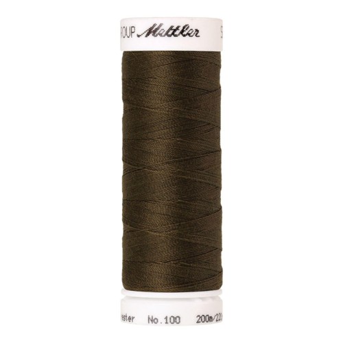 Nähgarn Universal Mettler "Seralon“ - 200m - col. 667/Golden Brown