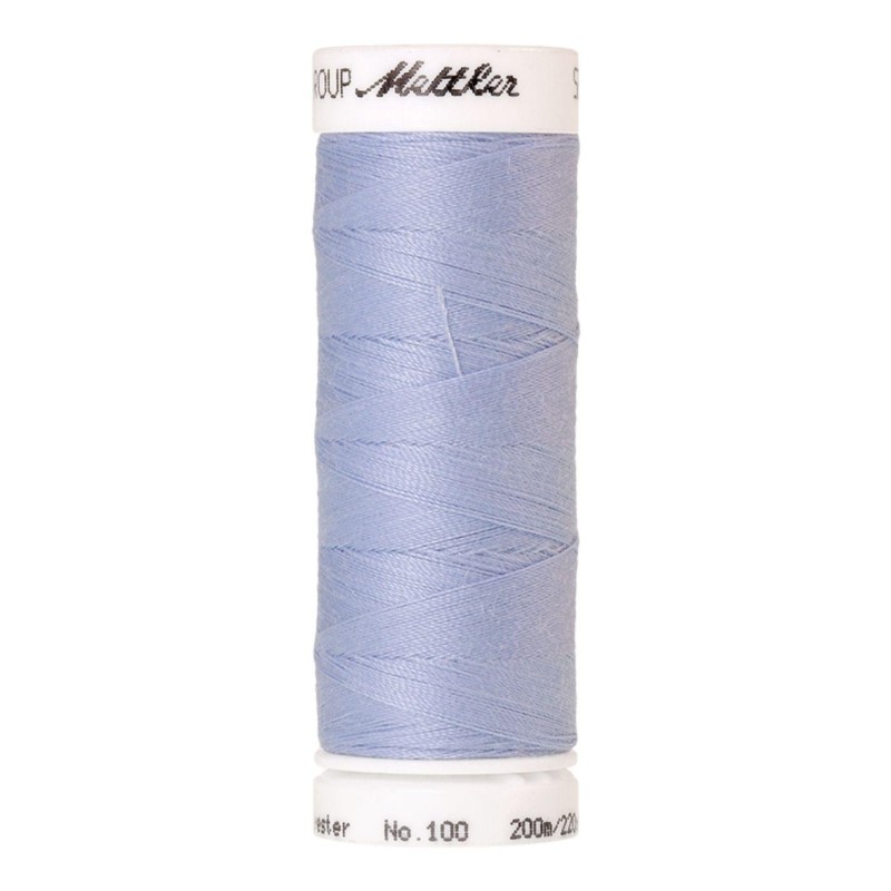 Fil à coudre Universal Mettler "Seralon“ - 200m - col. 814/Baby Blue