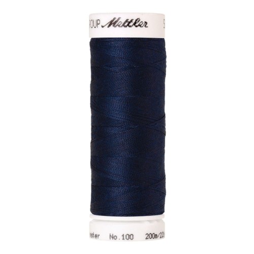 Nähgarn Universal Mettler "Seralon“ - 200m - col. 823/Night Blue