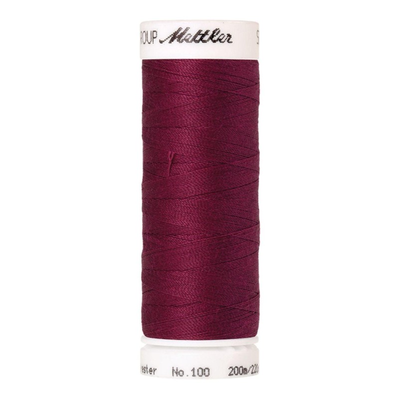 Fil à coudre Universal Mettler "Seralon“ - 200m - col. 869/Pomegranate