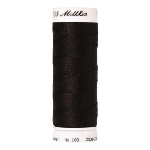 Nähgarn Universal Mettler "Seralon“ - 200m - col. 1050/Ebony