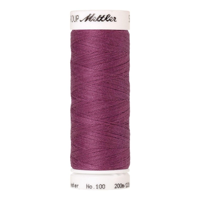 Filo per cucire Universal Mettler "Seralon“ - 200m - col. 1064/Erica