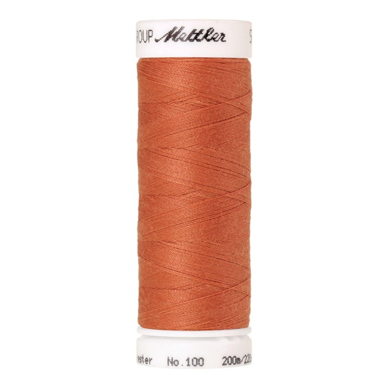 Filo per cucire Universal Mettler "Seralon“ - 200m - col. 1073/Melon