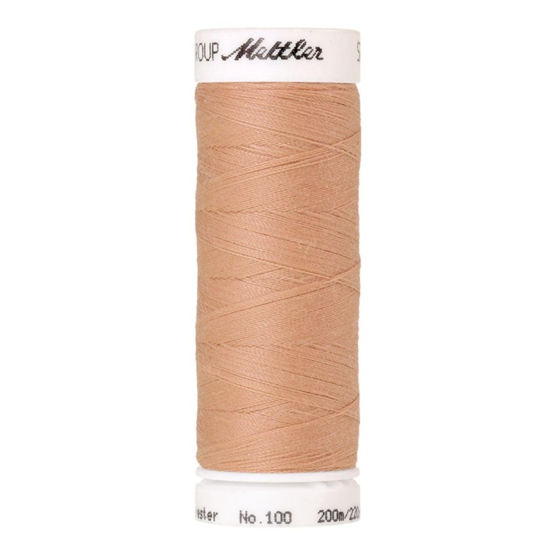Fil à coudre Universal Mettler "Seralon“ - 200m - col. 1168/Light Shrimp Pink