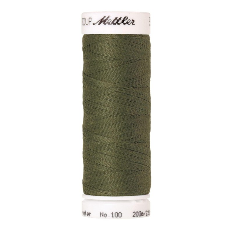 Filo per cucire Universal Mettler "Seralon“ - 200m - col. 1210/Seagrass