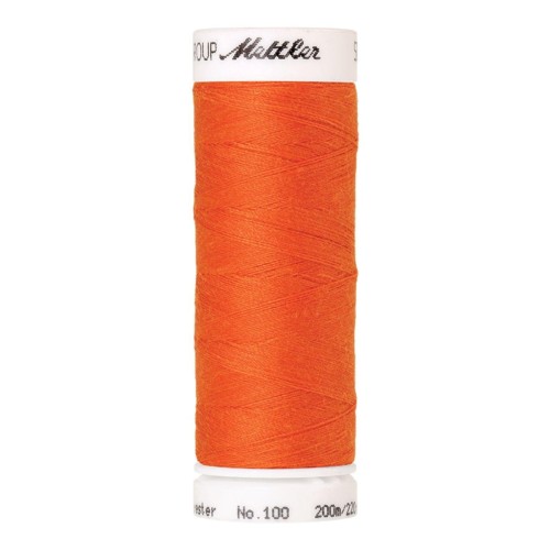 Nähgarn Universal Mettler "Seralon“ - 200m - col. 1335/Tangerine