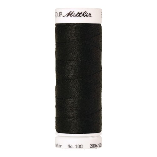 Nähgarn Universal Mettler "Seralon“ - 200m - col. 1362/Obsidian