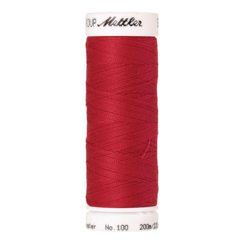 Filo per cucire Universal Mettler "Seralon“ - 200m - col. 1391/Geranium
