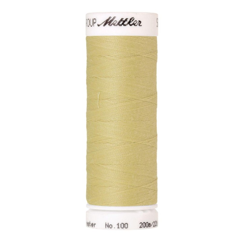 Filo per cucire Universal Mettler "Seralon“ - 200m - col. 1412/Lemon Frost