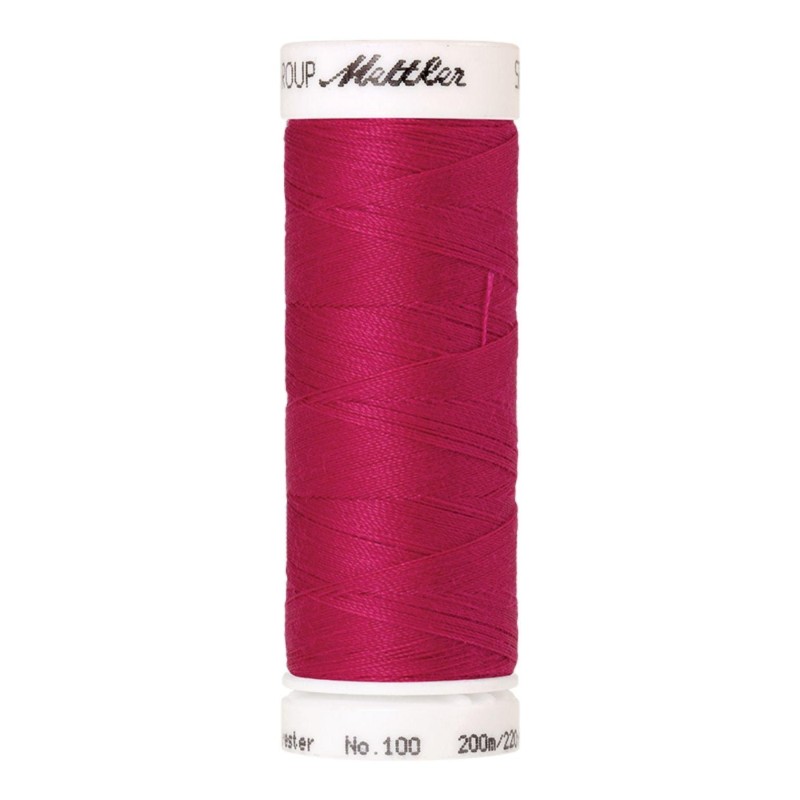 Fil à coudre Universal Mettler "Seralon“ - 200m - col. 1421/Fuschia