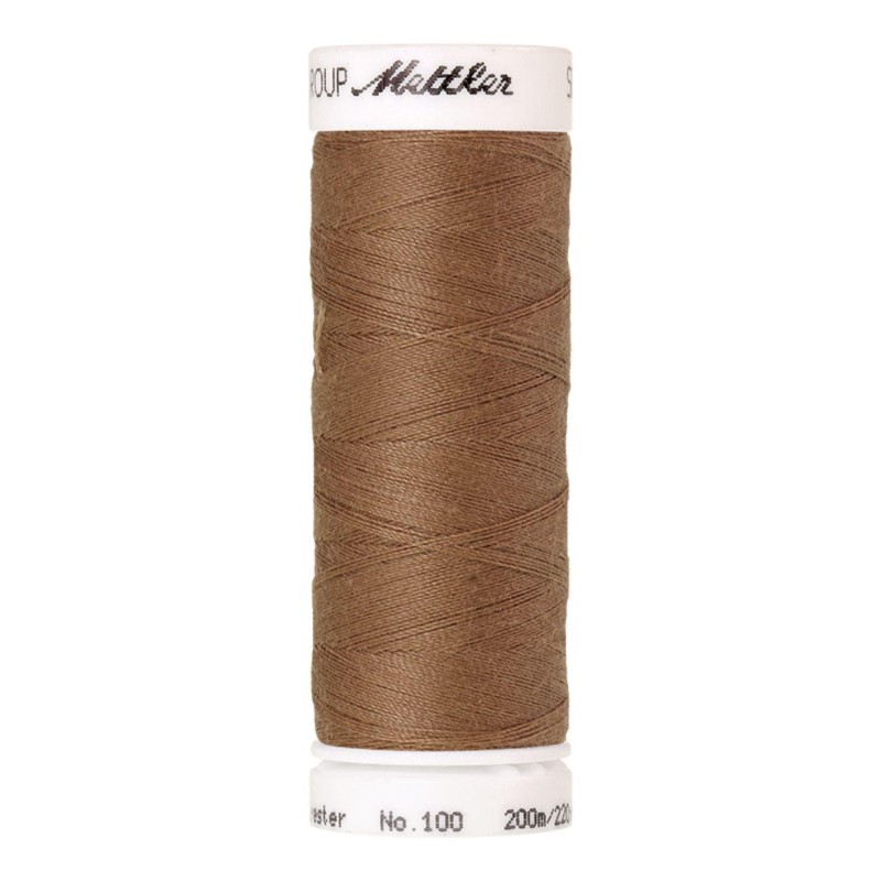 Filo per cucire Universal Mettler "Seralon“ - 200m - col. 1424/Pecan