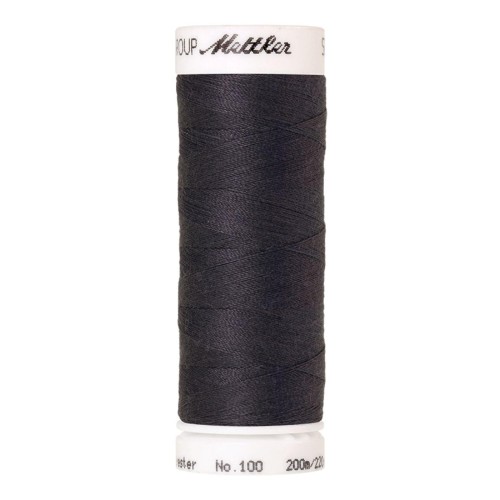 Nähgarn Universal Mettler "Seralon“ - 200m - col. 1452/Dark Pewter