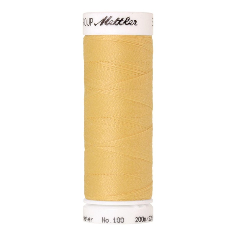 Filo per cucire Universal Mettler "Seralon“ - 200m - col. 1455/Butter Cream