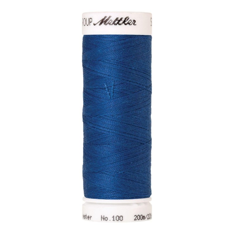 Fil à coudre Universal Mettler "Seralon“ - 200m - col. 1463/Blue
