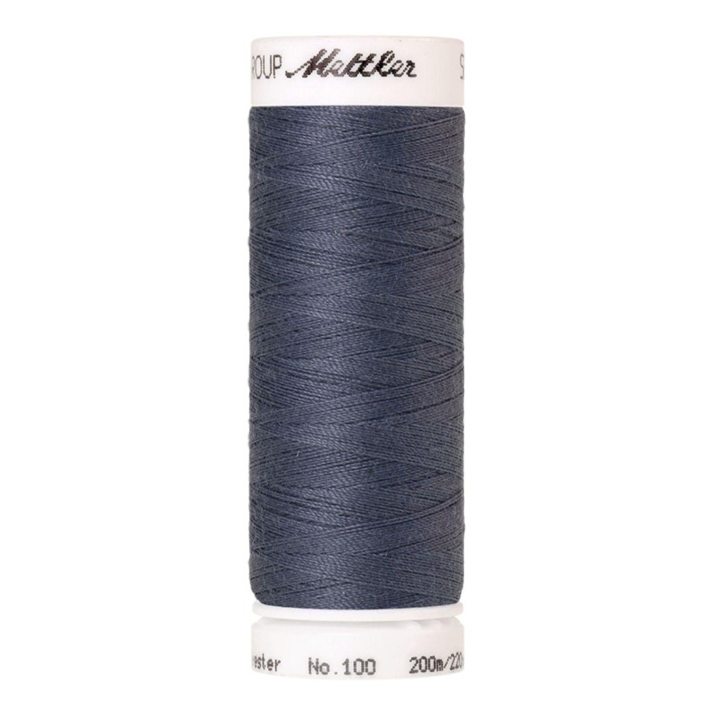 Fil à coudre Universal Mettler "Seralon“ - 200m - col. 1470/Ocean Blue
