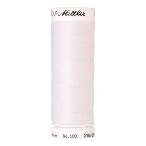 Nähgarn Universal Mettler "Seralon“ - 200m - col. 2000/White
