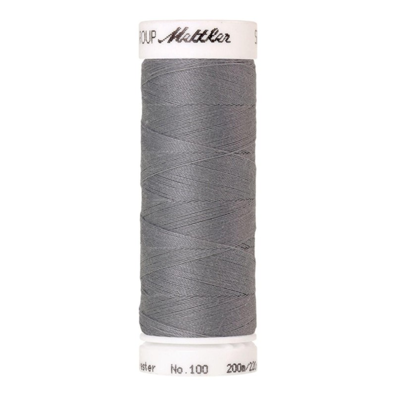 Filo per cucire Universal Mettler "Seralon“ - 200m - col. 3501/Summer Gray