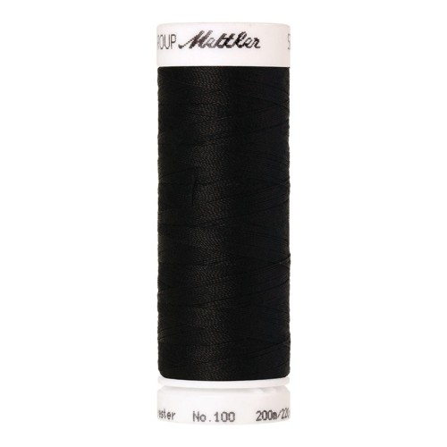 Nähgarn Universal Mettler "Seralon“ - 200m - col. 4000/Black