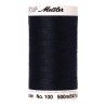 Filo per cucire Universal Mettler "Seralon“ - 500m - col. 821/Darkest Blue