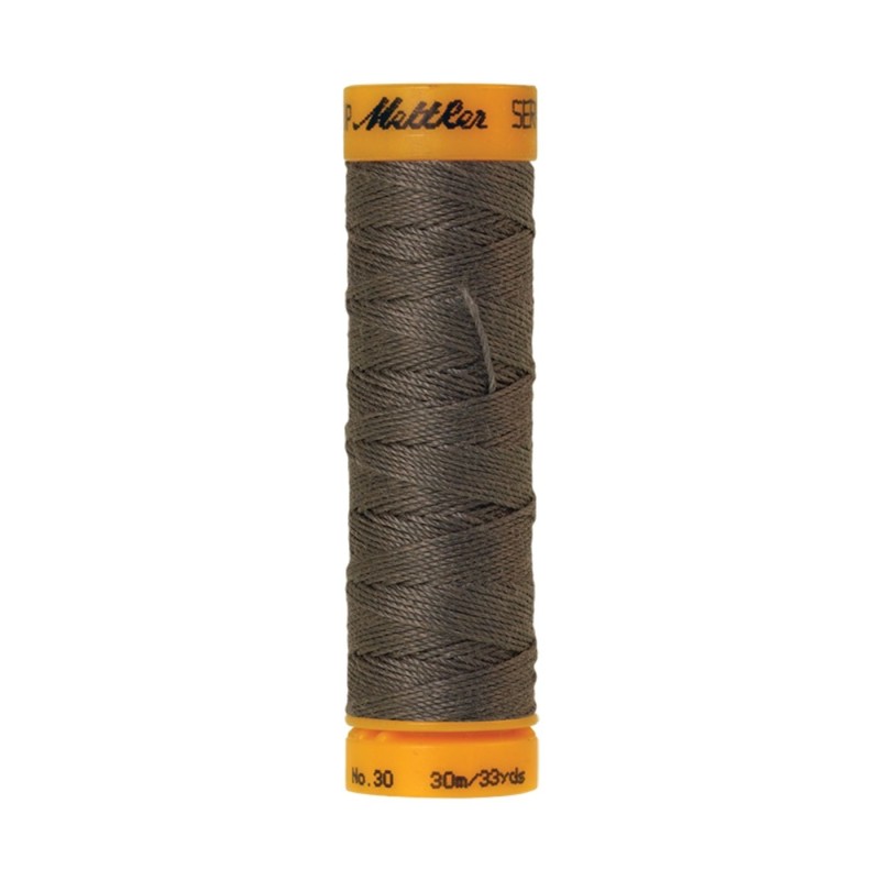 Filo per cucire Cordonnet Mettler "Seralon“ - 30m - col. 415/Old Tin