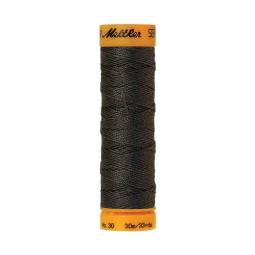 Filo per cucire Cordonnet Mettler "Seralon“ - 30m - col. 416/Dark Charcoal