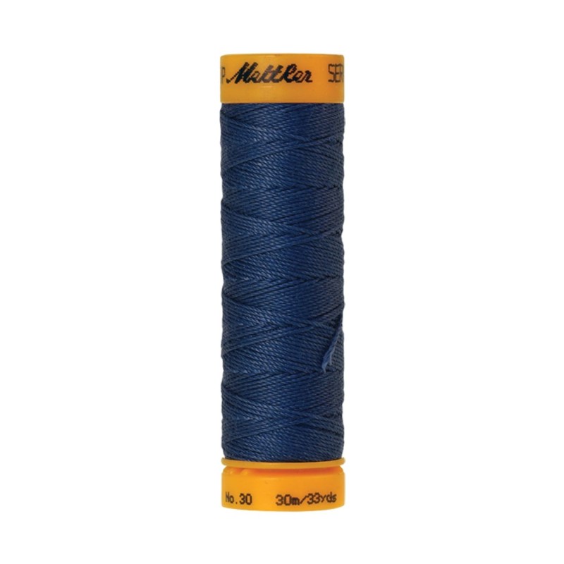 Fil à coudre Cordonnet Mettler "Seralon“ - 30m - col. 1316/Steel Blue