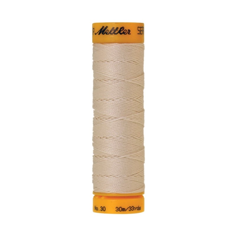 Filo per cucire Cordonnet Mettler "Seralon“ - 30m - col. 3000/Candlewick