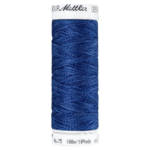 Fil à coudre Jeans Mettler "Denim Doc“ - 100m - col. 3623/Navy blue