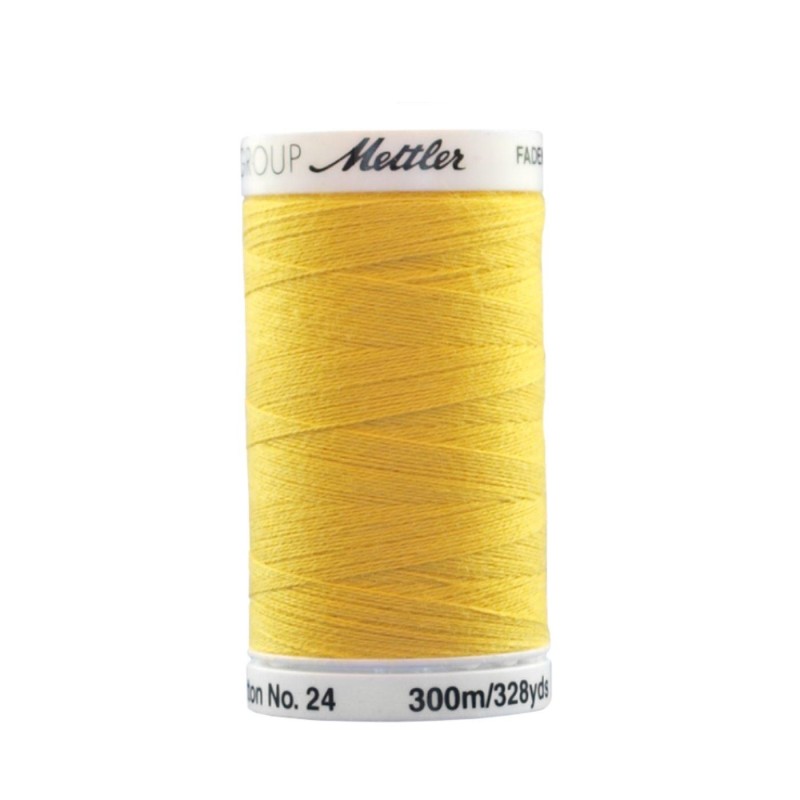 Fil à bâtir Mettler "faux fil“ - 10m - 300m - col. 500/yellow