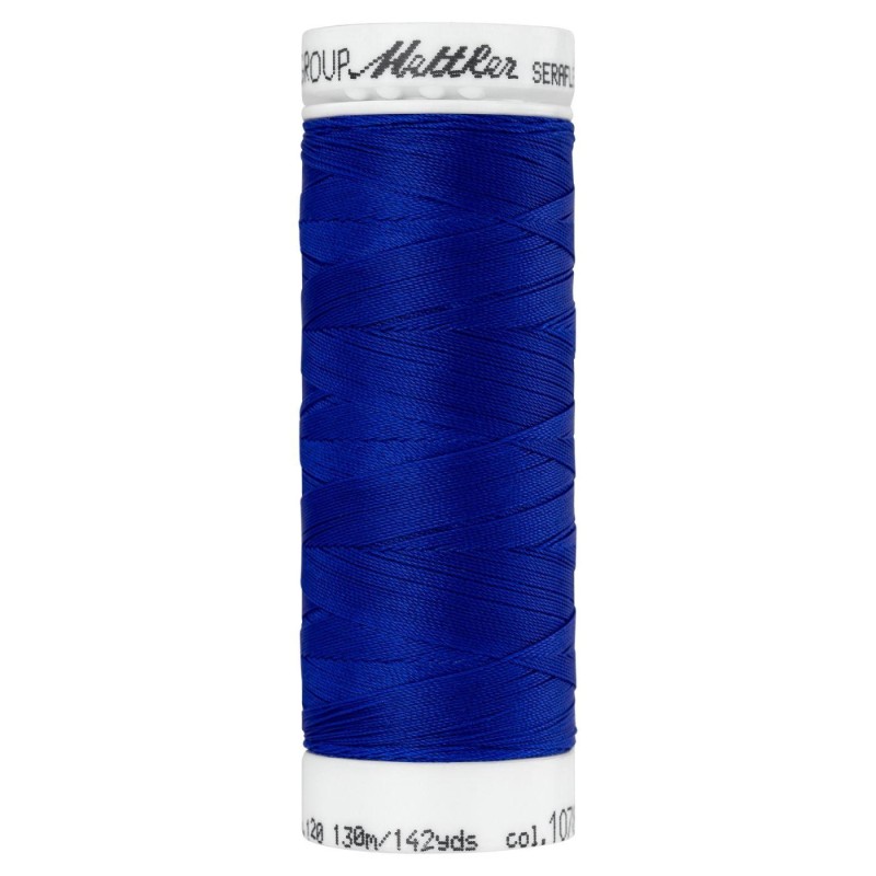 Nähgarn dehnbar Mettler "Seraflex“ - 130m - col. 1078/Fire Blue