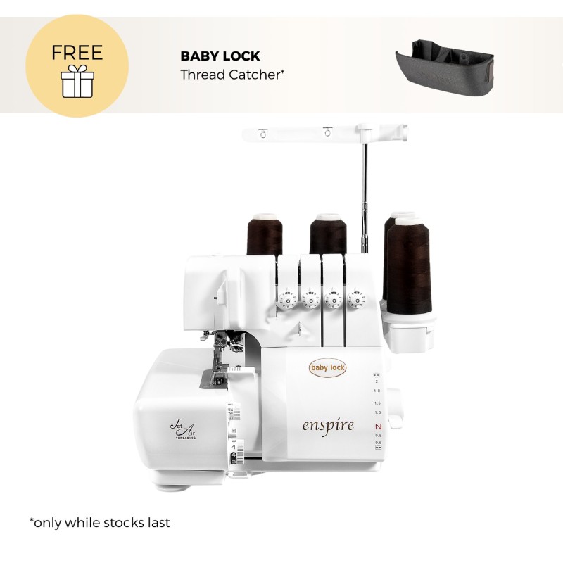 baby lock enspire – Surjeteuse avec système Jet-Air