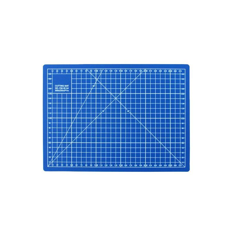 Tappetino da taglio blu, 30 x 22 cm