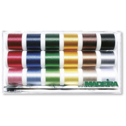Box Stickfaden Madeira "Polyneon" - 18x400m