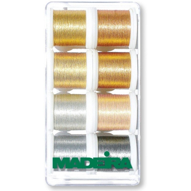 Boîte fil de broderie "Metallic Smooth" - 8x200m