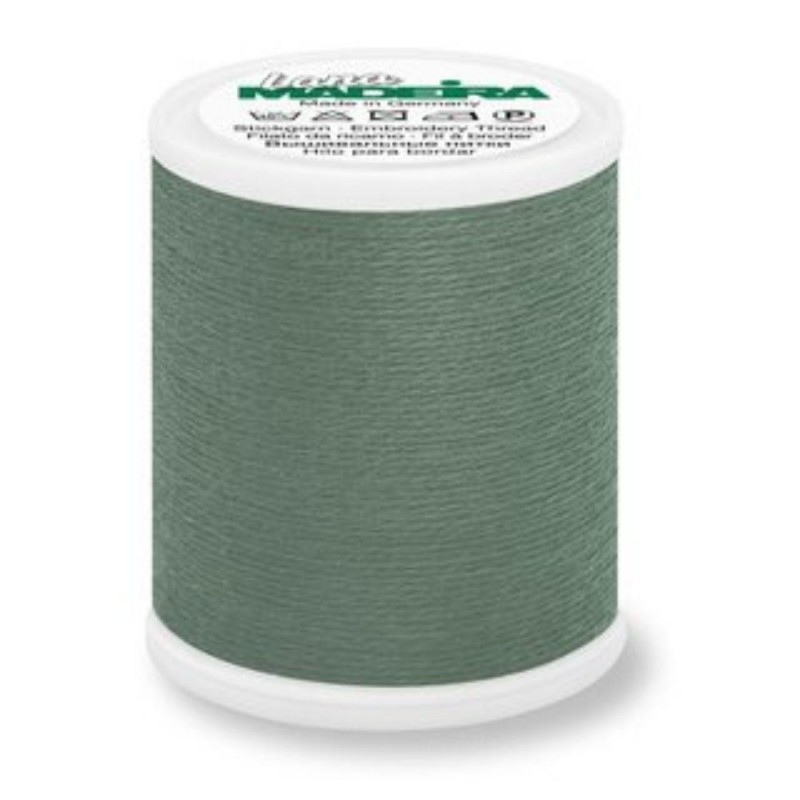 Fil à coudre effet laine Madeira “Lana 12” 200m – col. 3652/Hunter green