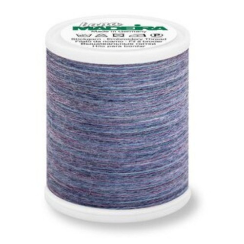 Nähgarn Wolleffekt Multicolor Madeira “Lana 12” 200m – col. 3383/Blue lagoon