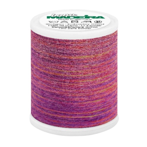 Filo da cucito effetto lana Multicolore Madeira “Lana 12” 200m – col. 3392/Sunset