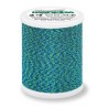Filo da cucito effetto metallico Madeira “Glamour 12” 200m – col. 3037/Jade green