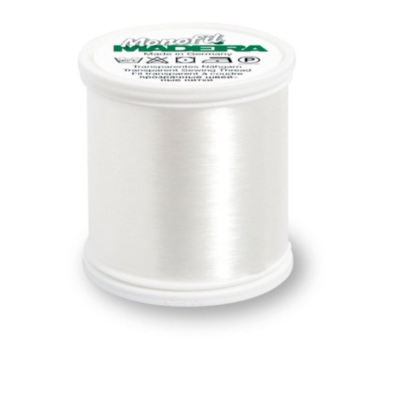 Nähgarn Transparent weiss Madeira “Monofil 60” 200m – col. 1000